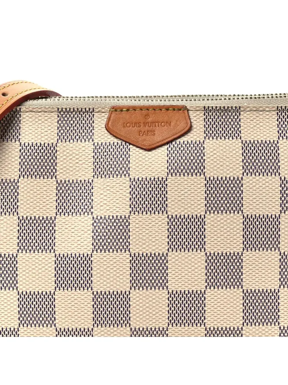 Louis Vuitton Damier Azur Double Zip #284809L11B